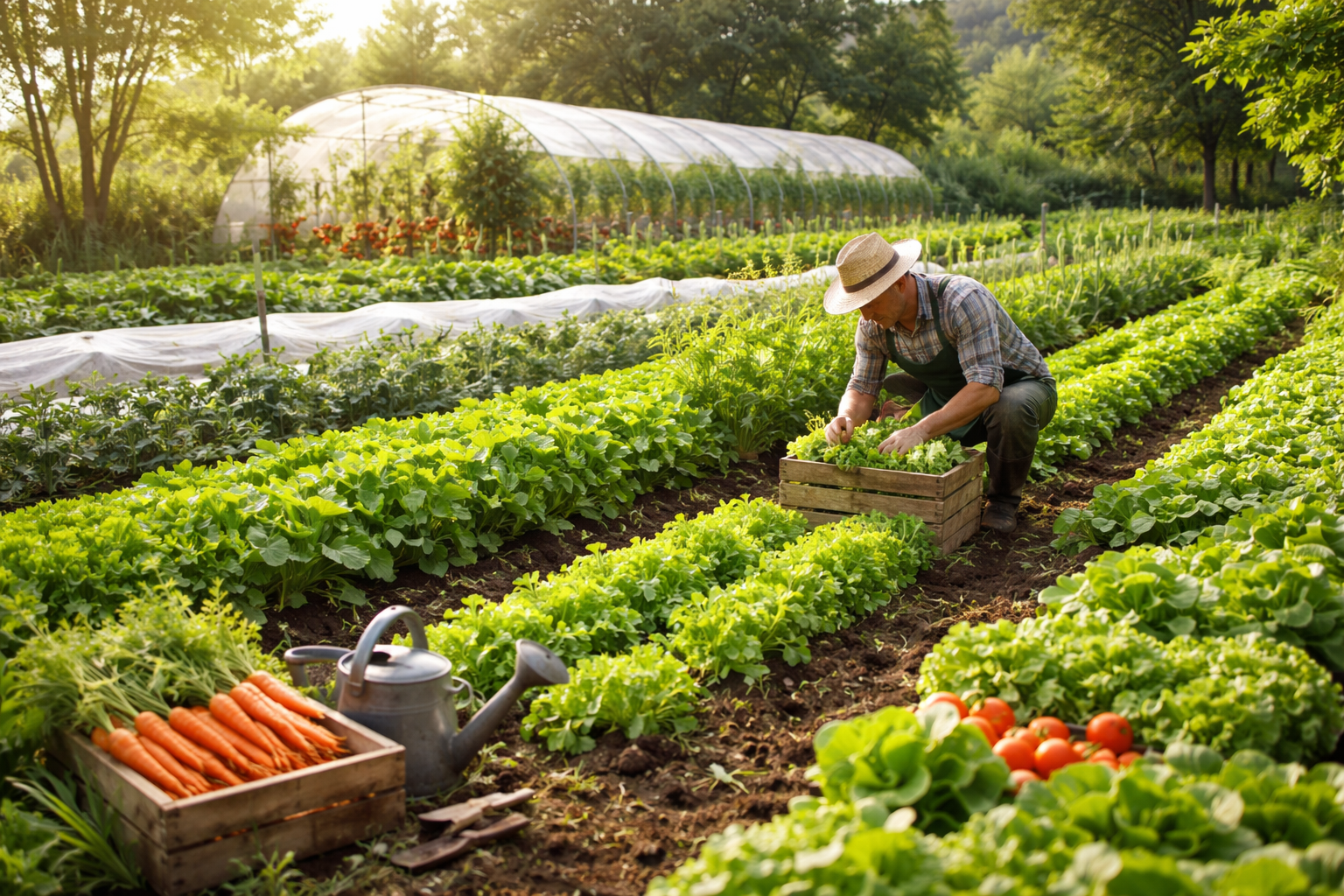 Bienvenue sur le site de notre ferme solidaire en maraîchage biologique :) (site en construction) Mon panier bio - Ferme solidaire en maraichage biologique